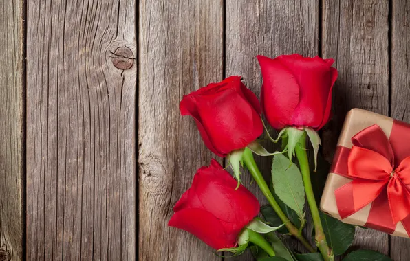 Love, flowers, gift, romance, roses, love, happy, Valentine's day