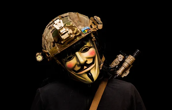 Mask, helmet, male, Revenge