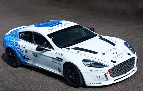 Machine, white, Aston Martin, Hybrid, the front, Fast S, Hydrogen