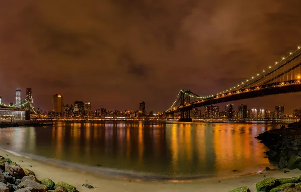 Bridge, Brooklyn, panorama
