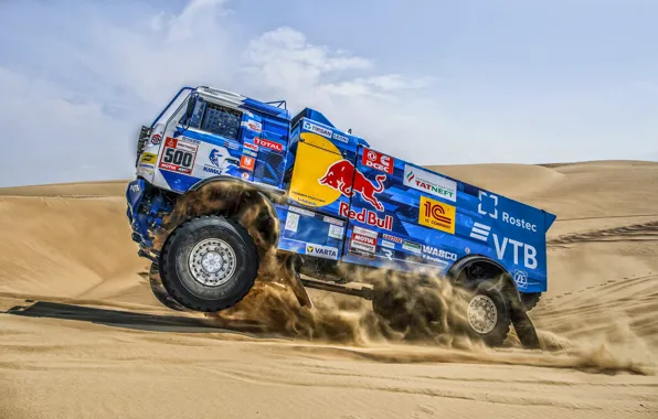 Sport, Machine, Truck, Master, Russia, 500, Kamaz, Rally