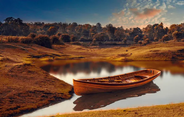 River, boat, treatment