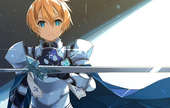 Wallpaper sword, eugeo, shikei, sword art online alicization for