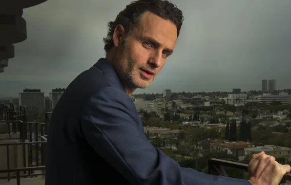 Picture look, actor, Andrew Lincoln, Walking Dead