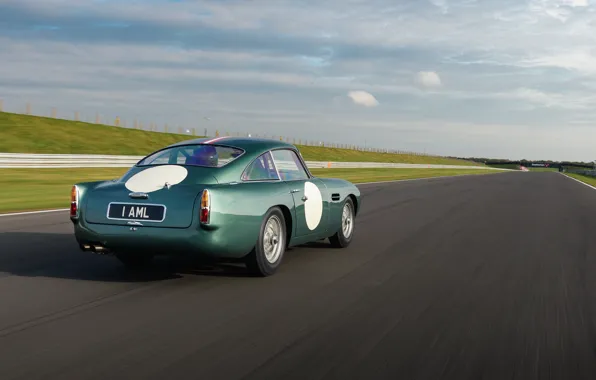 Aston Martin, Speed, Track, Classic, 2018, Classic car, 1958, DB4