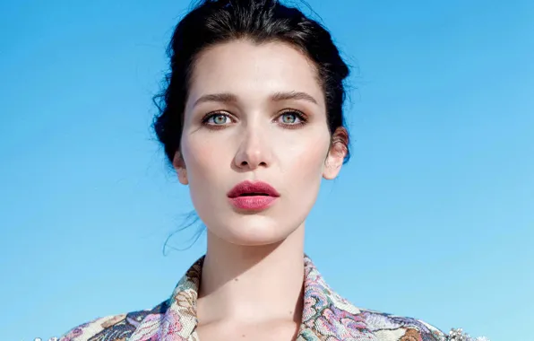 Picture eyes, look, girl, model, portrait, Bella Hadid