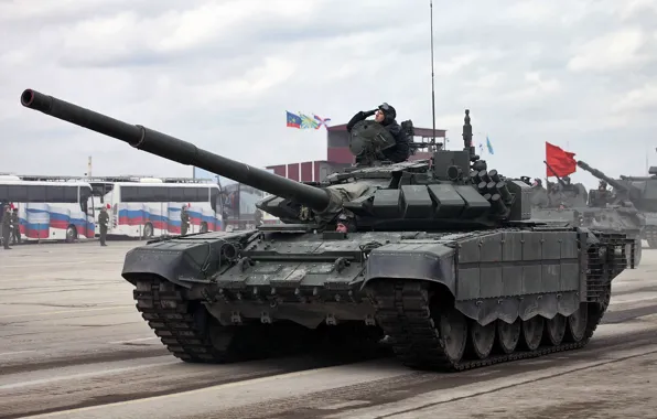 Picture T-72, The Russian Army, Tank Troops, sample 2016, T-72b3