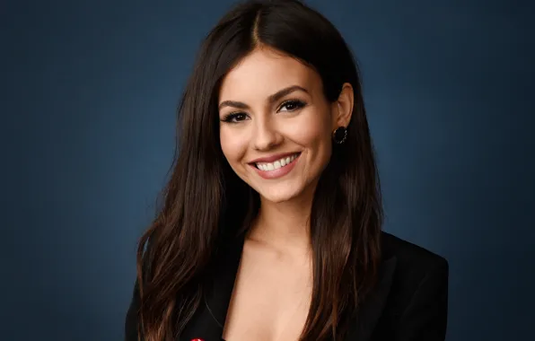 Picture girl, smile, actress, brunette, Victoria Justice