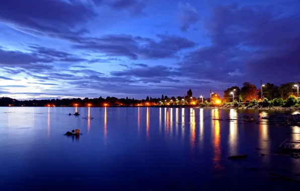 Water, landscape, the city, photo, Wallpaper, home