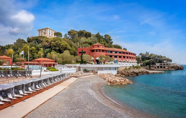 The city, the building, architecture, Monaco, Monte Carlo, The Mediterranean sea, luxury hotel, Plage Monte-Carlo …
