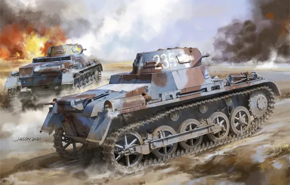 Easy, Germany, tank, jason, the Wehrmacht, panzerwaffe, Pz.Kpfw.I Ausf.A & Pz.Kpfw.I Ausf.B