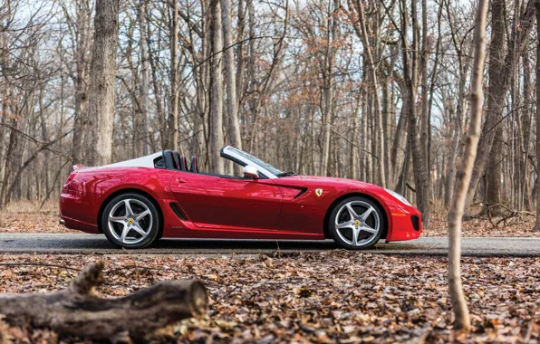 Picture Ferrari, SA Aperta, side view, Ferrari SA Aperta