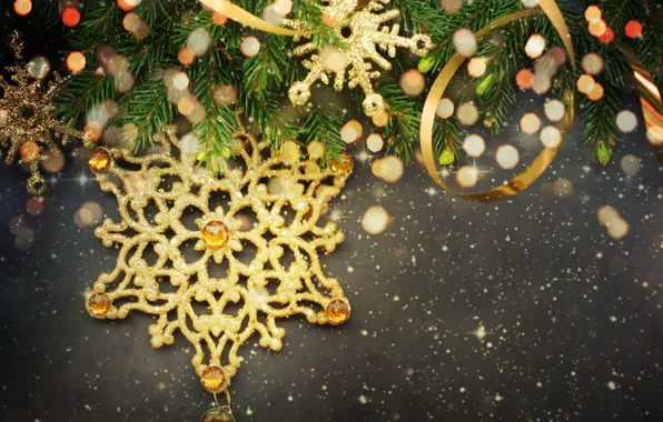 Decoration, tree, Christmas, snowflake, decoration, xmas, Merry, Christmas. New Year