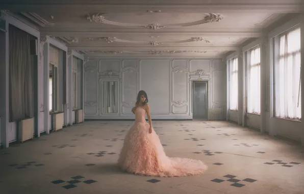 Mood, dress, hall