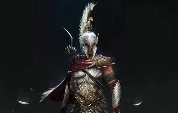 Picture game, Ubisoft, Assassin's Creed, Odyssey, Assassin's Creed Odyssey, Alexios, pegasus armour
