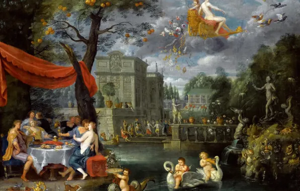 Picture, Jan Brueghel the younger, Allegory Of Peace