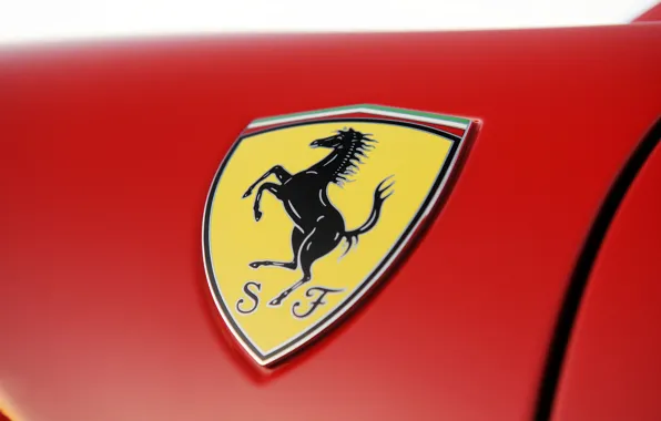 Picture Ferrari, 458, Scuderia Ferrari, Hennessey, badge, Hennessey Ferrari 458 Spider