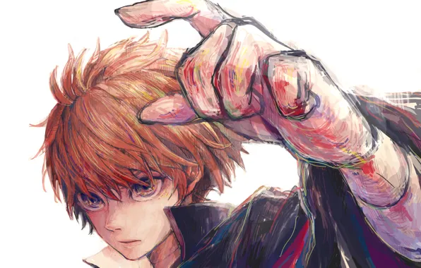Hand, doll, guy, naruto, art, akatsuki, sasori