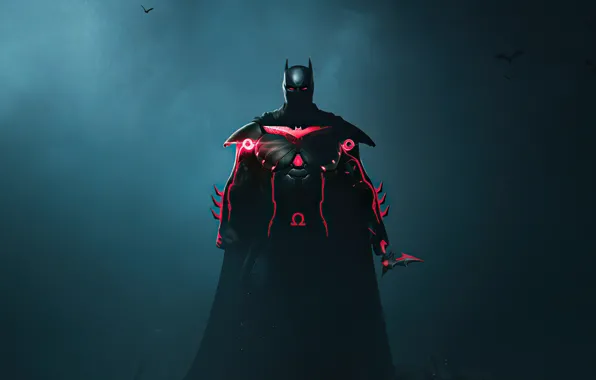 Picture Batman, DC Comics, Cyberpunk