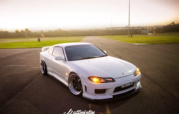 Picture nissan, turbo, white, japan, jdm, tuning, silvia, s15