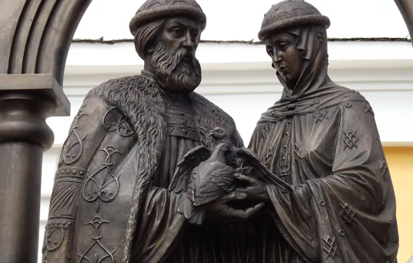 Love, family, monument, Peter and Fevronia of Murom