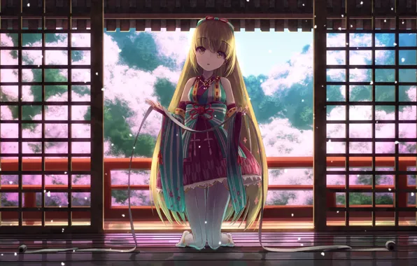 Girl, anime, sakura, manga, japanese, bishojo