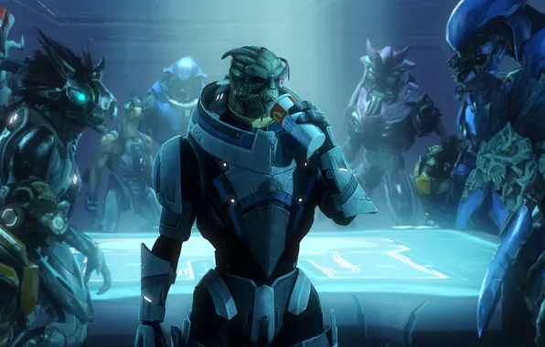 Picture mass effect, halo, crossover, garrus vakarian, turian, covenant