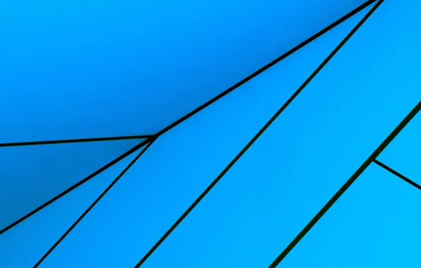 Picture line, blue, abstraction, blue, Wallpaper, arrow, angle, geometry