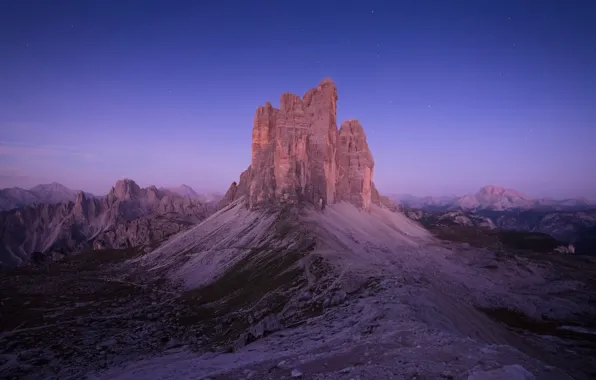Mountains, rock, Italy, The Dolomites
