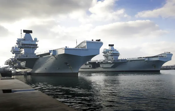 Carriers, Queen Elizabeth, The Royal Navy, Prins of Wales
