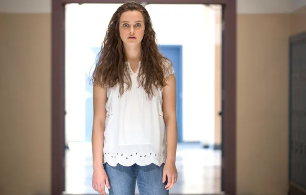 Picture Hannah, 13 Reasons Why, Netflix, tv series, girl