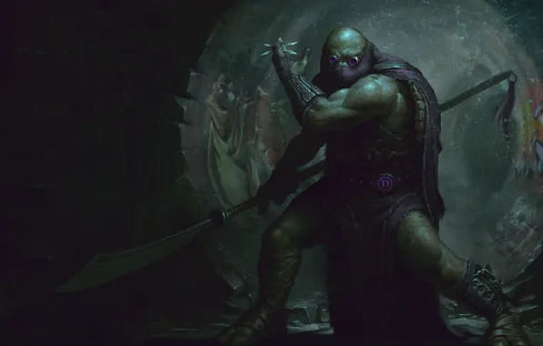 Style, Background, Fantasy, Teenage mutant ninja turtles, Art, Style, Fiction, TMNT