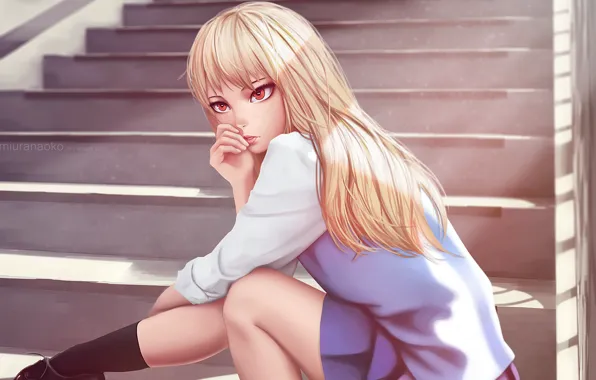 Picture girl, anime, art, Sakurasou no Pet na Kanojo