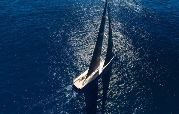The way, movement, the ocean, top, sails, ocean, superyacht, superyacht