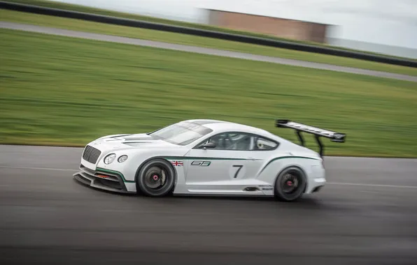 Picture road, movement, tuning, continental, bentley, spoiler, gt3, tuning