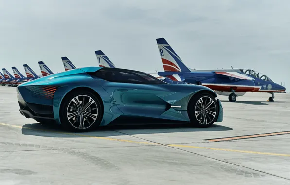 Concept, side view, 2018, electric, And-Tense, DS X, DS Motor