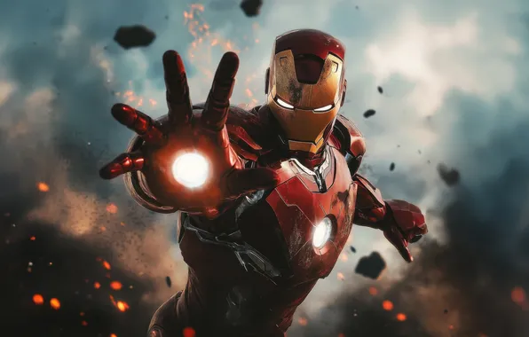 Fiction, art, costume, helmet, Iron Man, comic, MARVEL, Iron Man
