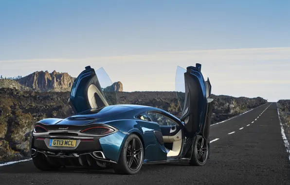 Road, auto, up, McLaren, door, supercar, open, 570GT