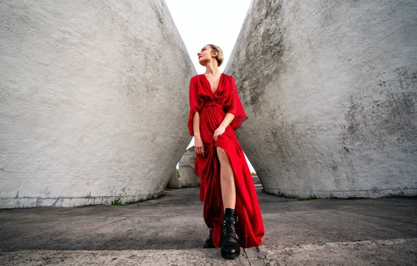 Girl, Style, Women, Glamour, Dress, Oksana Taran