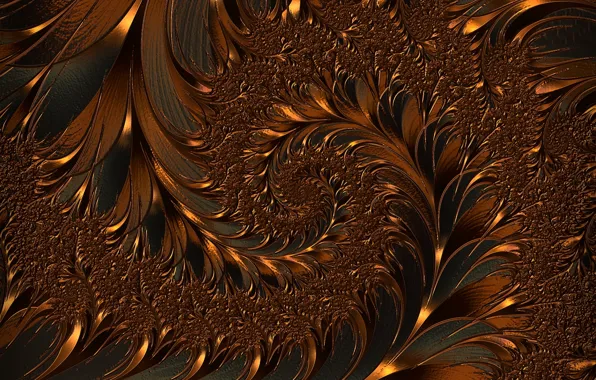 Abstraction, pattern, fractals, spiral, fractal, abstract background, tightening
