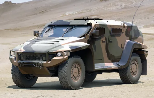 Figure, art, Australia, PMV, Thales, Hawkei