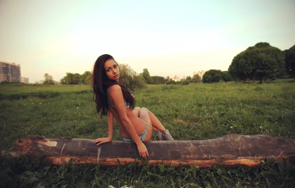 Look, girl, hair, swimsuit, Helga Lovekaty