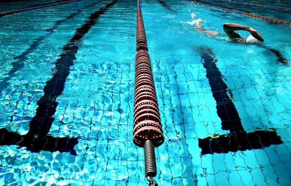 Swim, track, pool, breath, swimming, motivation, the buoys
