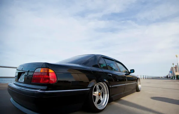 Car, the sky, clouds, tuning, bmw, sky, tuning, Boomer