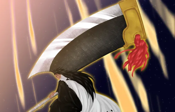 Battlefield, sword, game, Bleach, devil, long hair, big, war