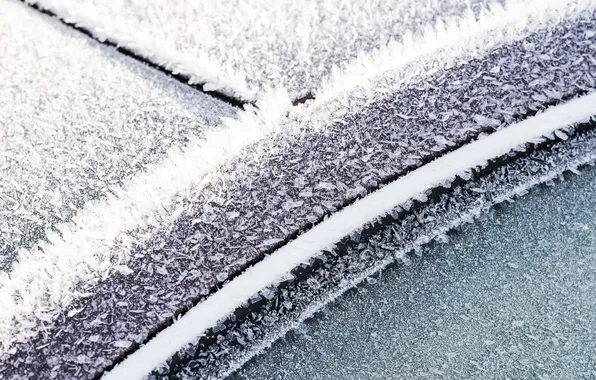 Metal, cold, frost