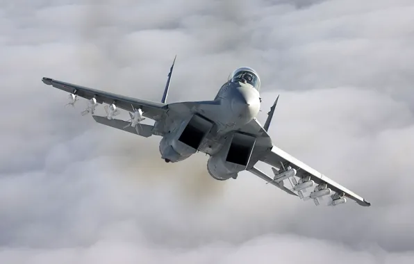 The plane, fighter, The MiG-35