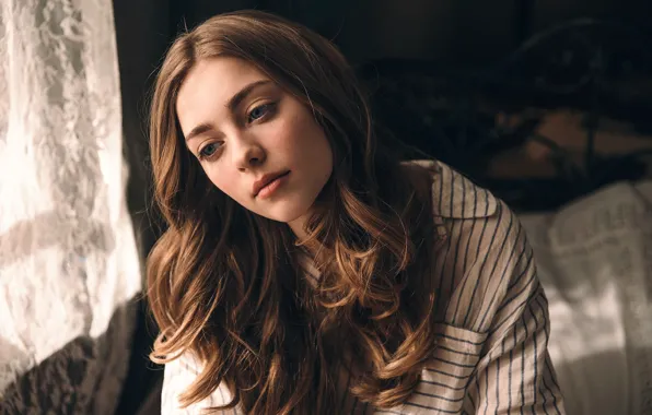 Picture look, portrait, shirt, the beauty