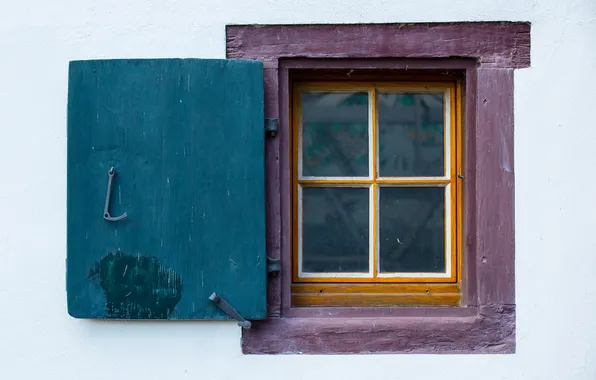 Picture house, background, wall, window