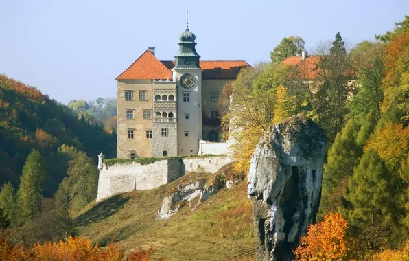 Autumn, castle, dervla